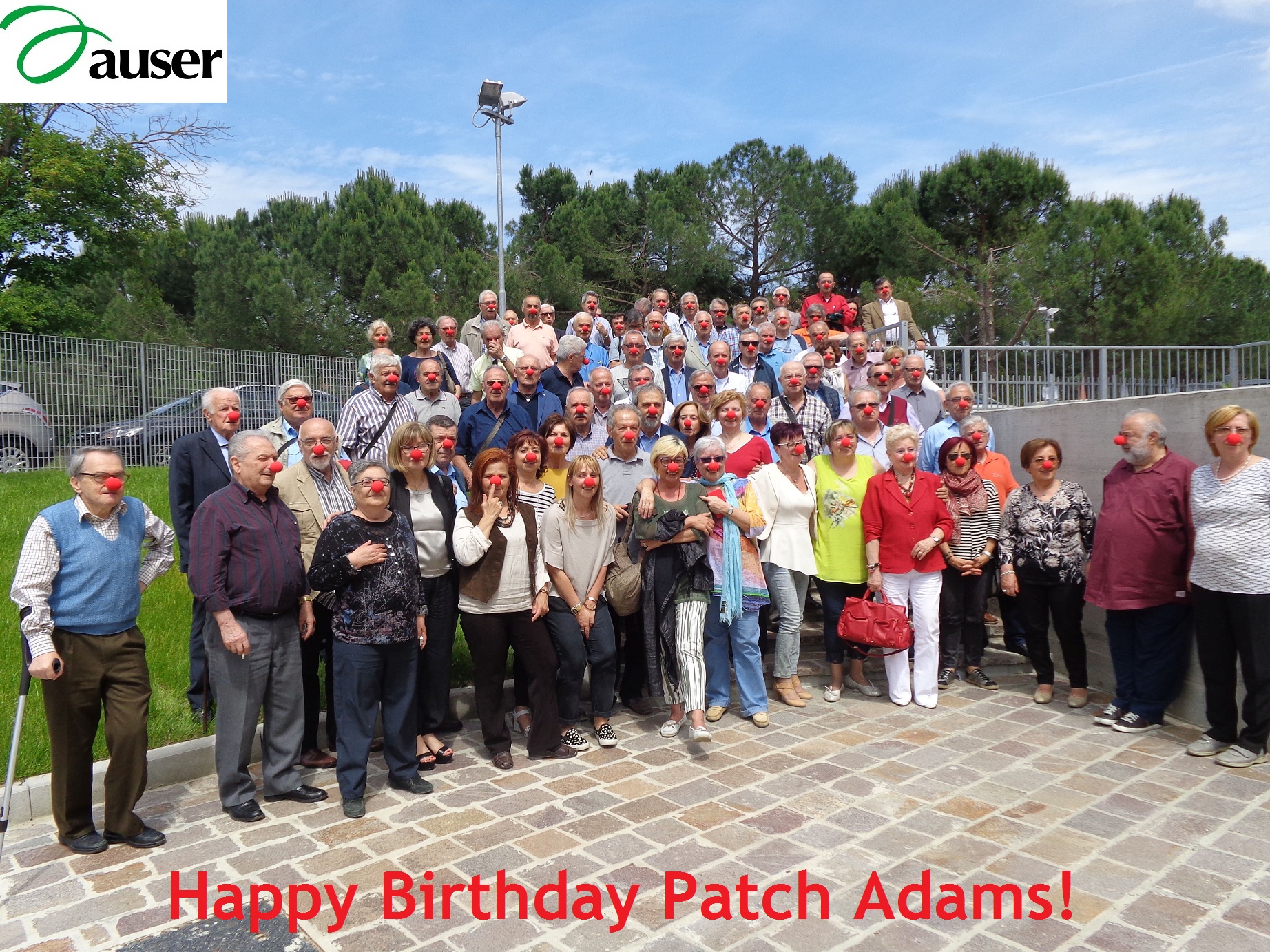Al momento stai visualizzando Buon compleanno Patch Adams! Gli auguri dell’assemblea di Auser Emilia Romagna